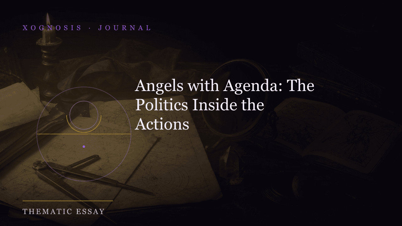 Angels with Agenda: The Politics Inside the Actions (Xognosis Journal cover)