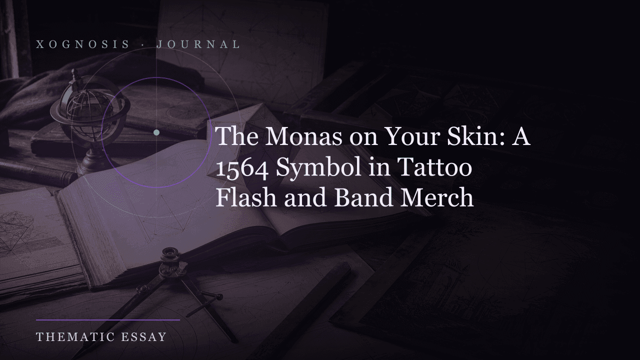 The Monas on Your Skin: A 1564 Symbol in Tattoo Flash and Band Merch (Xognosis Journal cover)