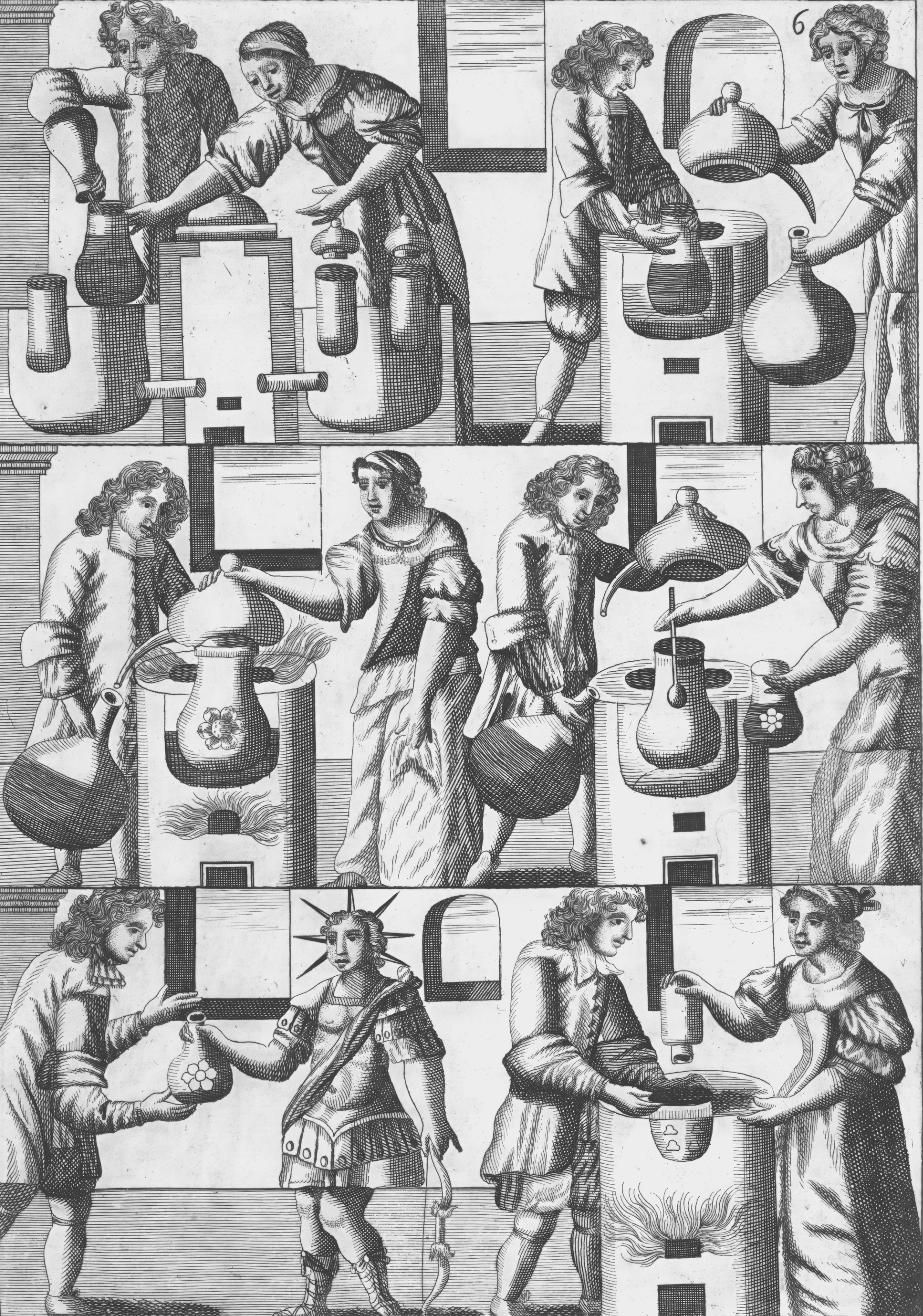 Mutus Liber - Plate 6