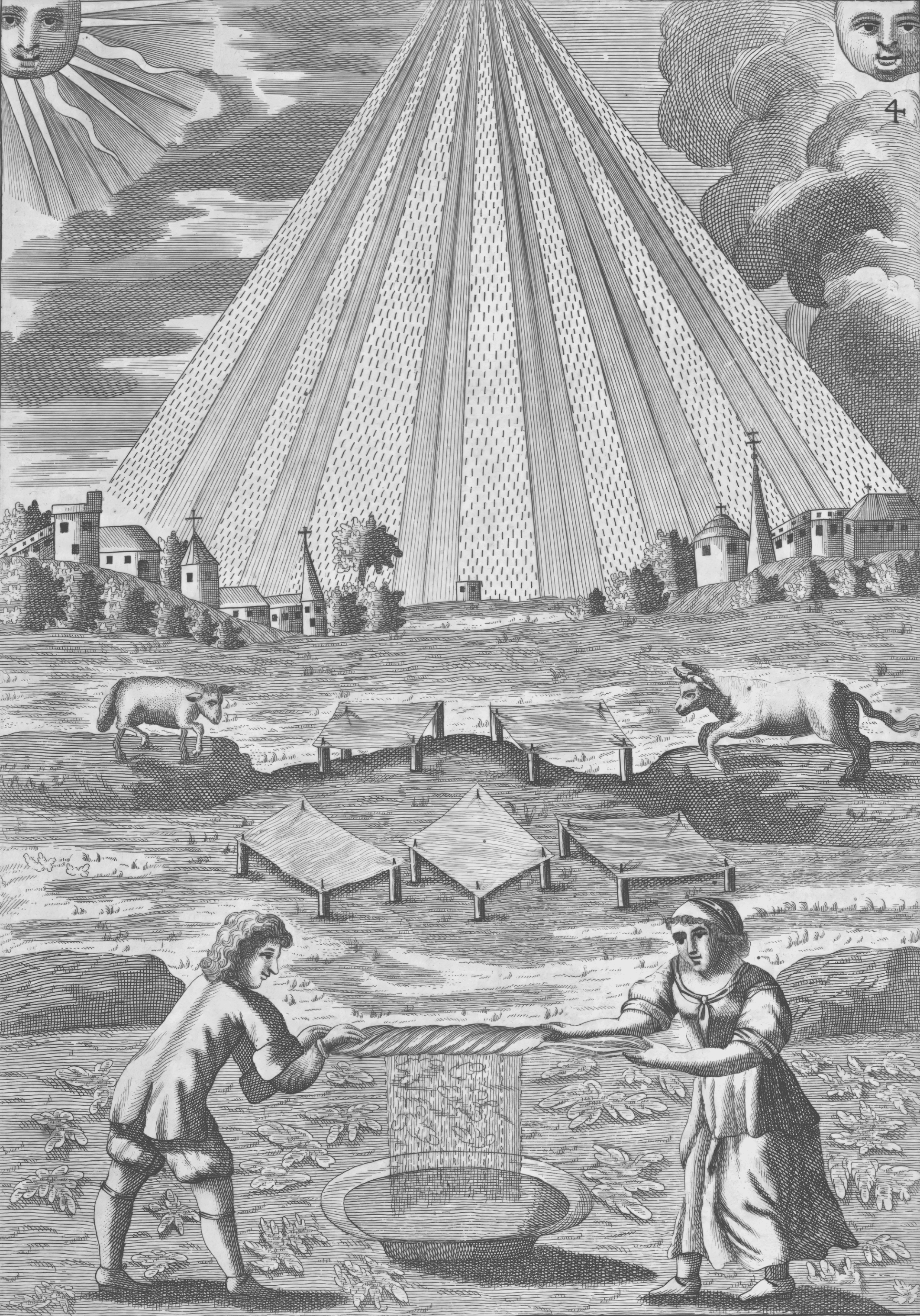 Mutus Liber - Plate 4