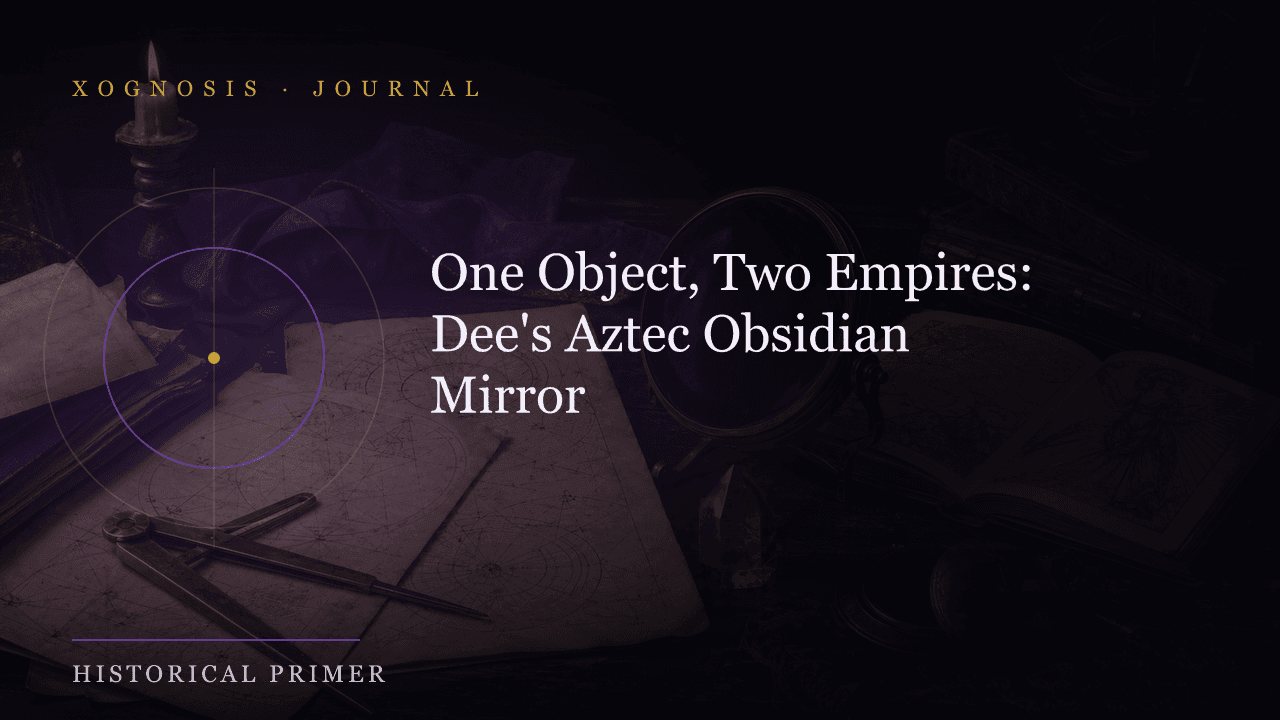 One Object, Two Empires: Dee's Aztec Obsidian Mirror (Xognosis Journal cover)