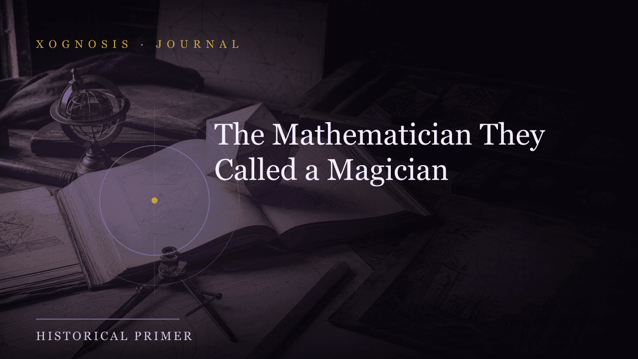 The Mathematician They Called a Magician (Xognosis Journal cover)